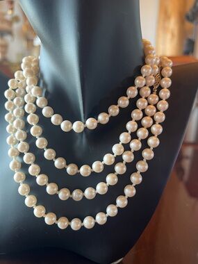 Vintage faux pearl